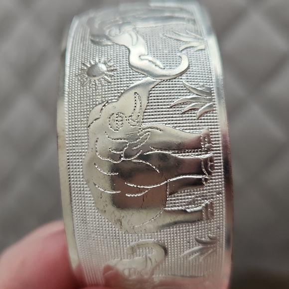 Silver Bracelet/Cuff - Picture 3 of 5